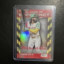 Topps Stadium Club 2025 Fernando Tatis Jr. ICE-9 In Case of Emergency Insert