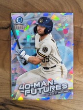 2021 Bowman Chrome - 40-Man Futures Garrett Mitchell #FMF-8 Atomic Refractor...