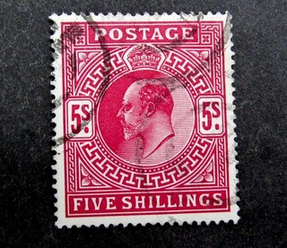 nystamps Great Britain Stamp # 140 Used $225 G21y1196