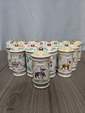Lenox Spice Carousel 1993 Spice Jars Set 23 Pieces