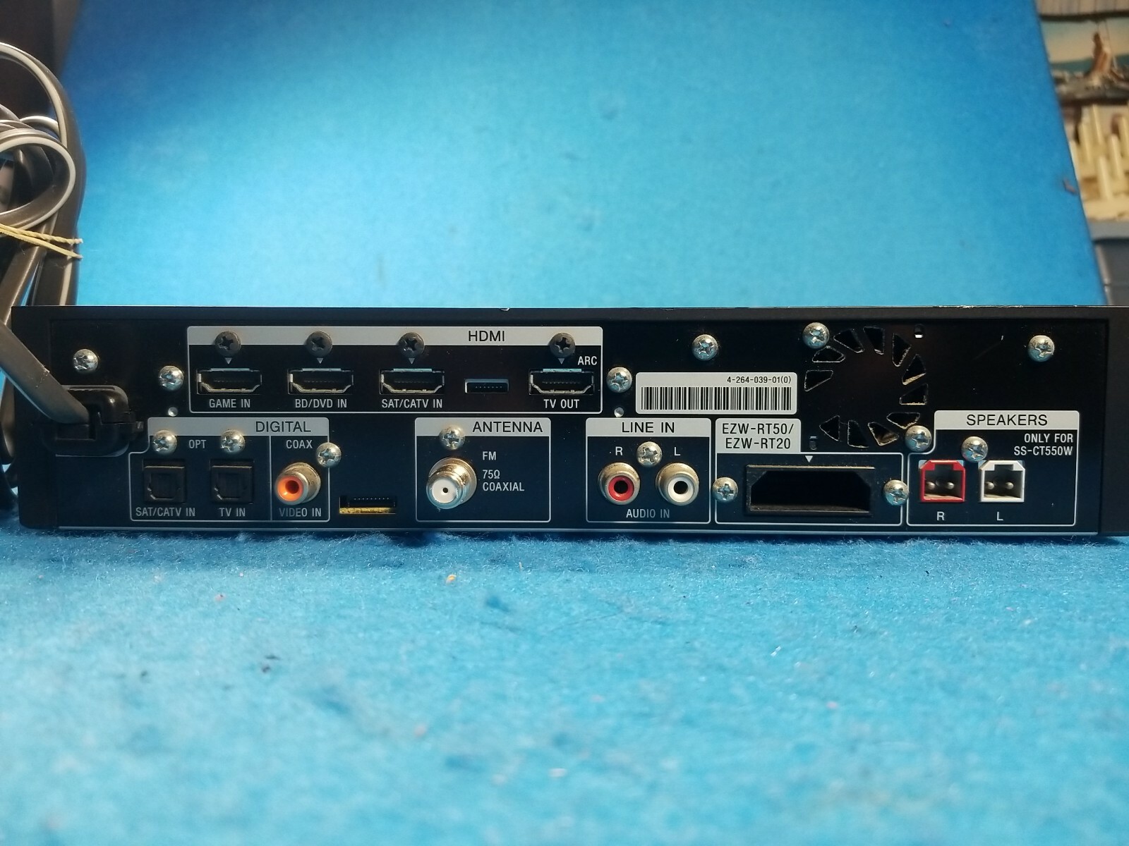 Sony Home Theater System HTCT550W Receiver only / With Wireless