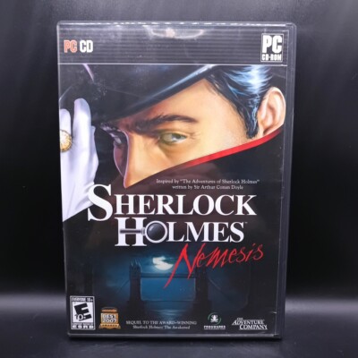 Sherlock Holmes: Nemesis (PC, 2008) 2 Disc CIB Complete