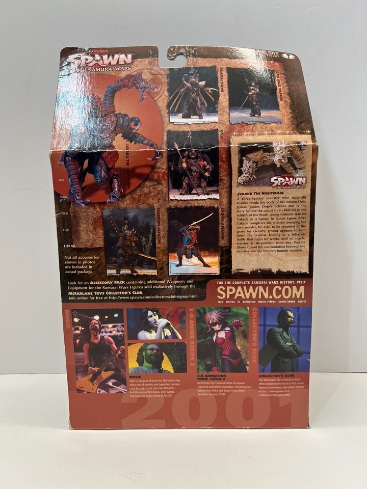 Jyaaku the Nightmare Spawn Series 19 Dented Bent Box Please Read ...