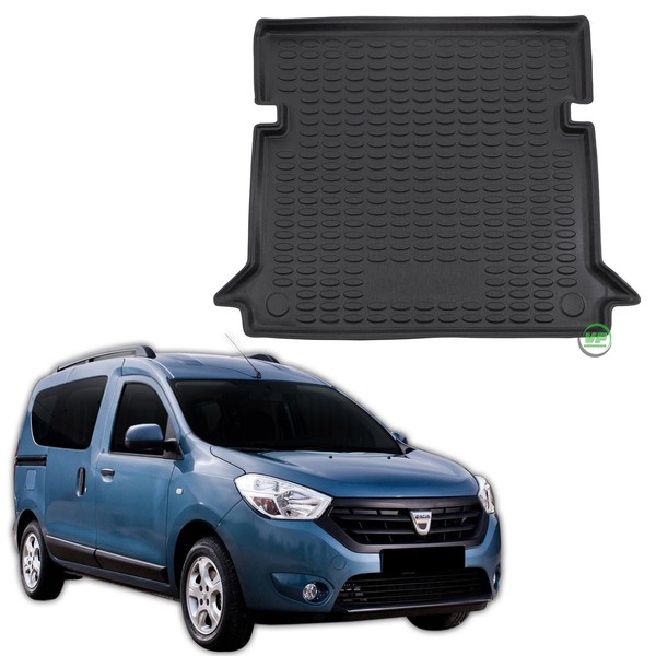 Kofferraumwanne Laderaumwanne FüR Dacia Dokker 2013-2021 Antirutsch-image