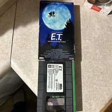 E.T. ET The Extra Terrestrial VHS-1982-Rare Green and Black Tape Spielberg