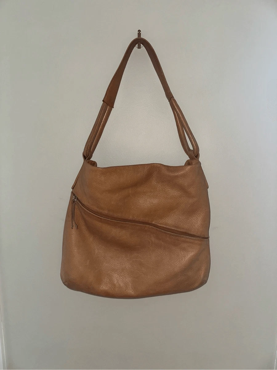 Sac Bandoulière Vintage Osgoode Marley En Cuir Marron - Femme