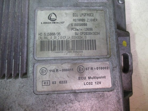 616650000 LANDI RENZO CENTRALINA GAS GPL OPEL ASTRA H 1.6 Z16XER - Foto 2 di 6