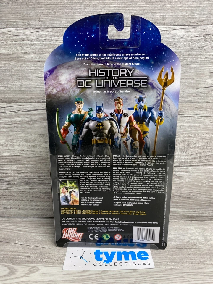 DC Direct History of the DC Universe Series 1 Green Arrow 7" Action Figure - New - Image 3 of 3