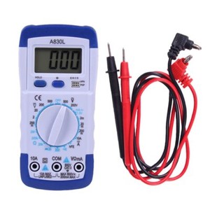 A830L LCD Multimètre numérique DC AC Multitesteur de fréquence de la diode de tension