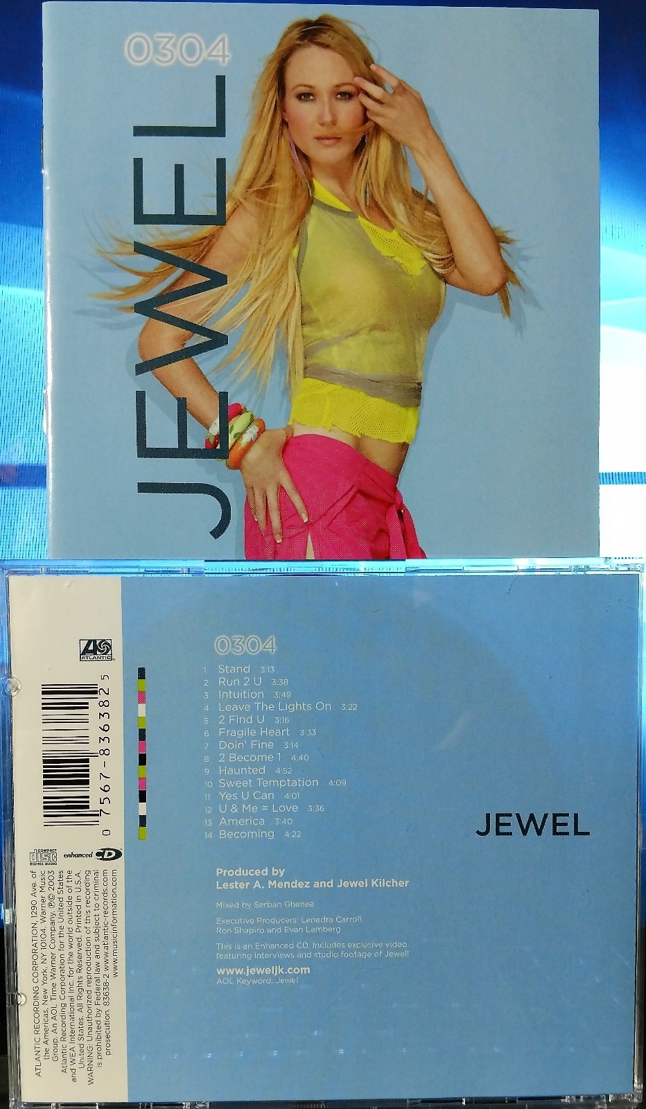 Jewel - 0304 (CD, 2003, Atlantic Records, USA) | eBay