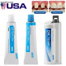 DENTEX Dental Self Cure Temporary Crown&Bridge Resin/Temporary Zinc Oxide Cement