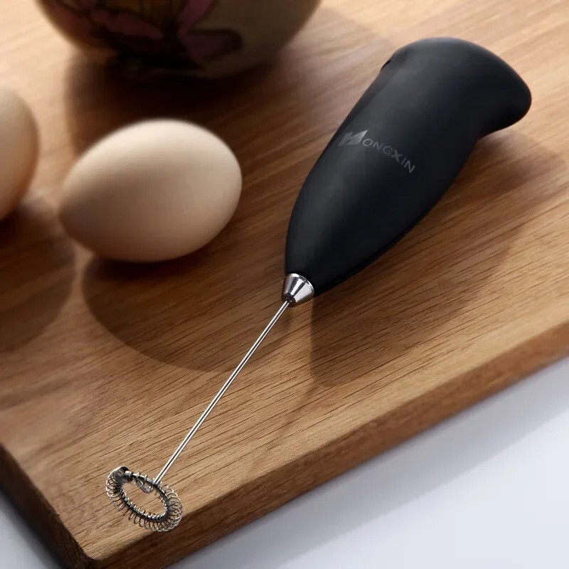 Milk Frother Drink Foamer Electric Whisk Mixer Stirrer Egg Beater Coffee-image