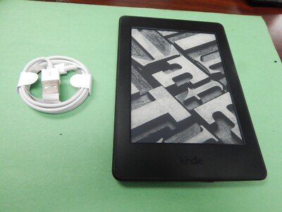 AMAZON Kindle Paperwhite DP75SDI 7th Gen. 4GB Black FREE Bundle & SHIPPING