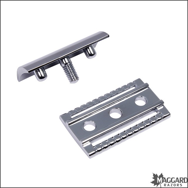 Safety Razor Replacement Head Maggard Razors Chrome V3A Closed Comb eBay