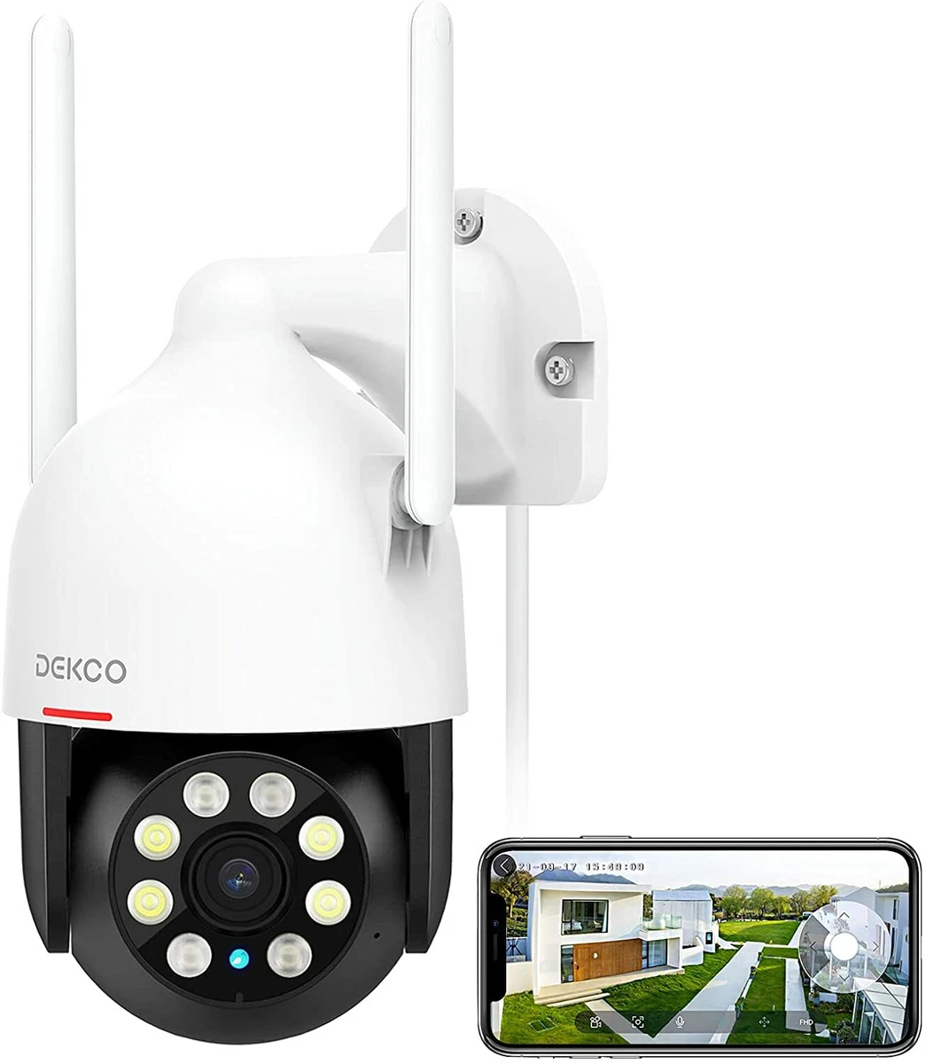 Camara De Seguridad 360 Para Casa Exterior Vigilancia WiFi 1080P Security Camera