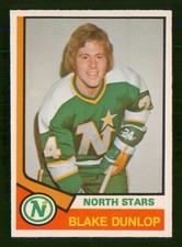 BLAKE DUNLOP RC 1974-75 O-PEE-CHEE 74-75 NO 308 NRMINT+          5975