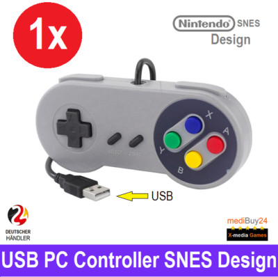 Controller für Nintendo SNES Super Nintendo USB PC Rasberry Controller Gamepad 