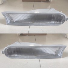 2x For Toyota Rav4 1995 1996 1997 Front Left Right Fog Turn Light White Cover