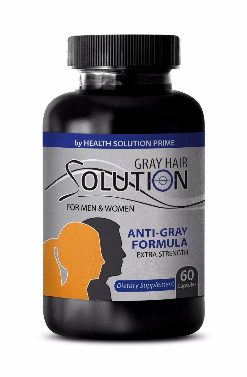 Hair growth vitamins - ANTI GRAY HAIR DIETARY SUPPLEMENT- Stimulating  growth 1B