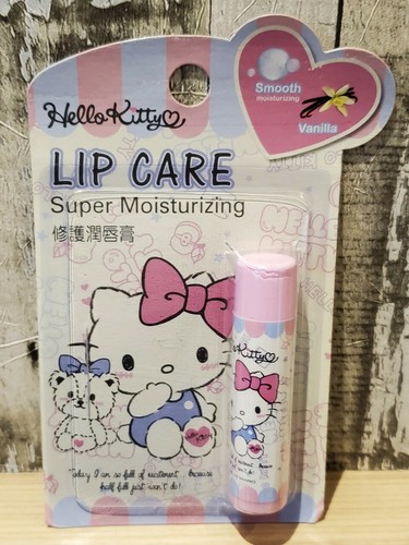Bálsamo labial Sanrio Hello Kitty vainilla calmante hidratante pequeñas estrellas gemelas regalo - Imagen 6 de 14