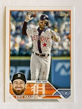 2023 TOPPS ERIC HAASE #591 CATCHER DETROIT TIGERS BASEBALL CARD