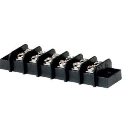 Blue Sea System Surface Mount 6 Circuit Terminal Block, 30 Amp