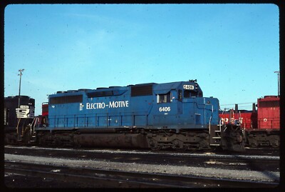 Original Rail Slide - EMDX Electro-Motive Division 6406 Toronto ON 8-23 ...