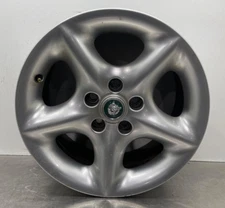 2001 Jaguar XK8 OEM Rim Factory Wheel 17" X 8" 5 Spoke Scuffs MJD6116AA 02 2004