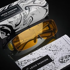 Large FLIP UP POLARIZED FIT OVER Sunglasses Cover Prescription Rx eyeglasses Men