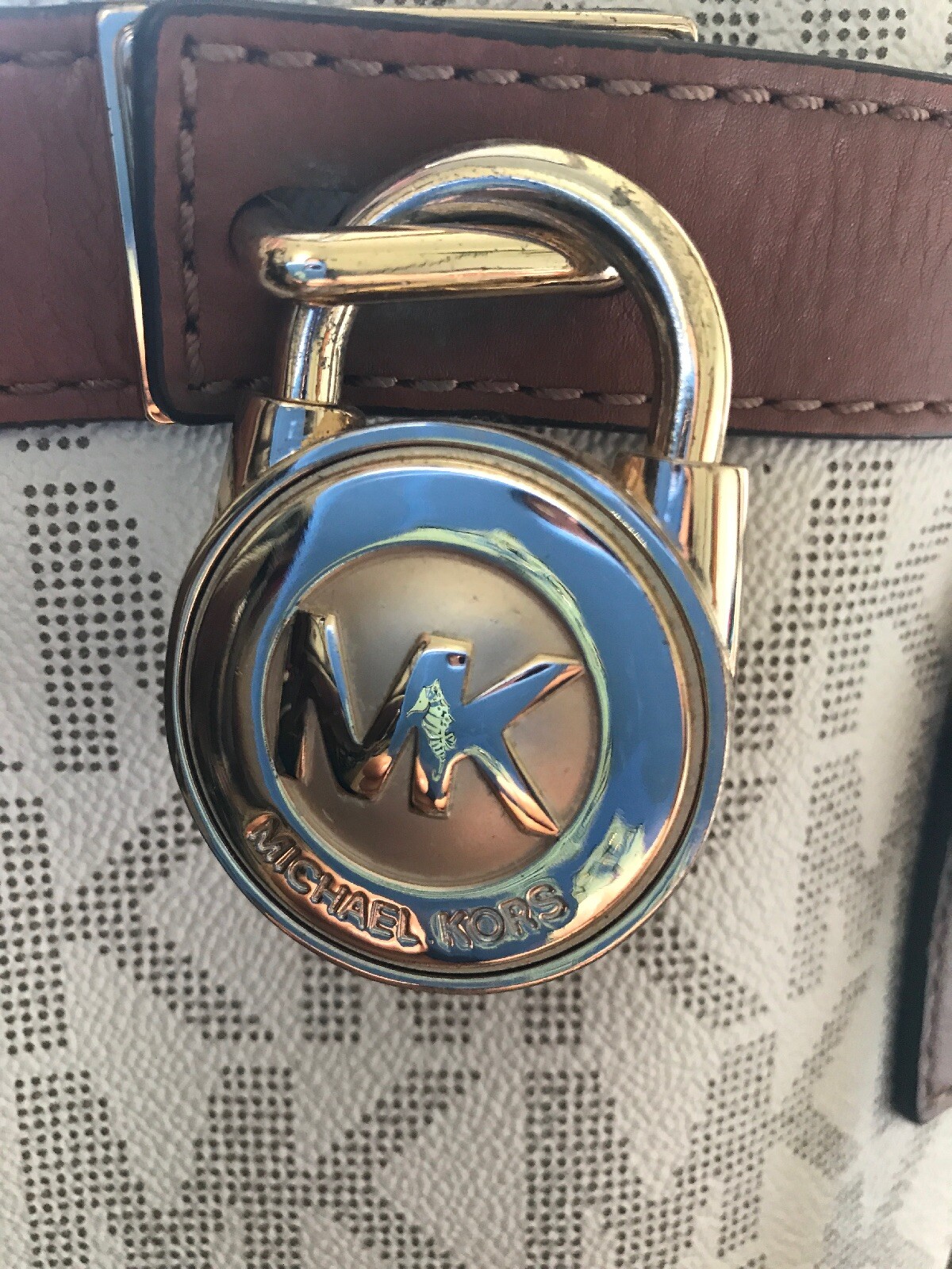 Gorgeous Michael kors hamilton Monogram Large-non Outlet | eBay