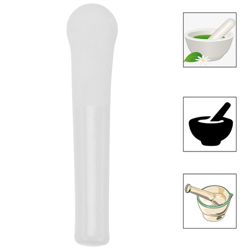 MOLUCKFU Glas Mörser Set - Küchen Mörser Mit Stößel Für Kräuter & Gewürze