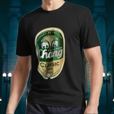 NEW! Thai Chang Beer Logo Long Sleeve T-Shirt Funny Size S to 5XL