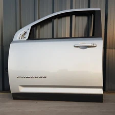 2012 JEEP COMPASS LIMITED CRD 4X2 DOOR FRONT LEFT PASSENGER SIDE IN SILVER