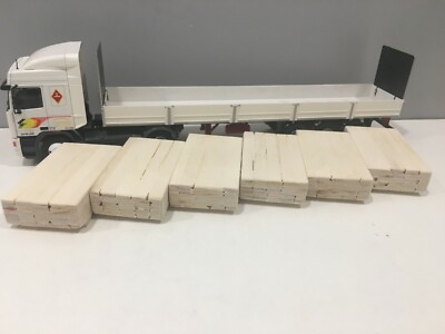 CARGA DE MADERA ARTESANAL PARA CAMIONES ESCALA REFERENCIA H