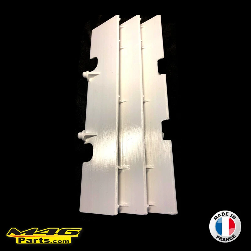 Honda CR 250 1988-1996 Pair of Radiator Louvers 19033-KZ3-860 Grilles radiateur - Photo 2/4