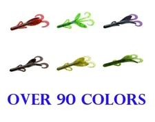 Zoom Brush Hog Model 022 Fishing Bait Soft Plastic 6" 8 Pack