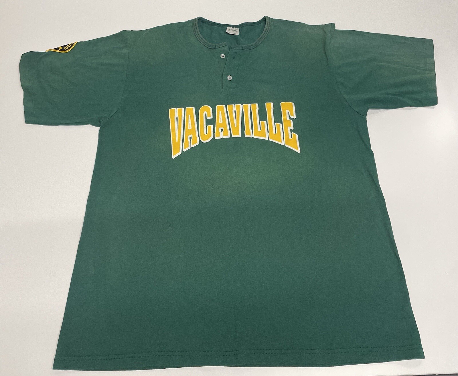 Maglietta Allenatori Vacaville California vintage Mustang Pony League WORLD SERIES XL