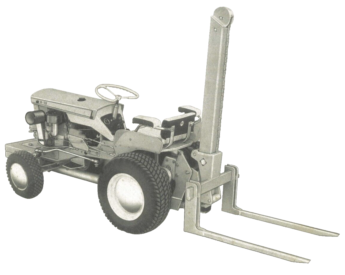 Allis Chalmers Model B Series Fork Lift Owner's Manual AC Lawn