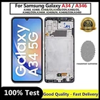 OLED LCD FOR SAMSUNG GALAXY A34 5G SM-A346B A346 5G TOUCH SCREEN DISPLAY+FRAME