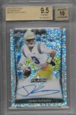 BGS 9.5 2018 Leaf Flash AUTO Josh Rosen RC DOLPHINS