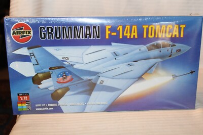 1/72 Scale Airfix, Grumman F-14A Tomcat Jet Model Kit #05013 BN Sealed Box