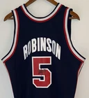 David Robinson Signed Authentic 1992 Olympics "Dream Team" USA Jersey BAS USASM