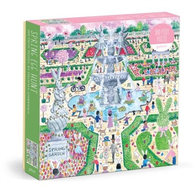 MICHAEL STORRINGS SPRING EGG HUNT 500 PC by GALISON Non-book item Self Help
