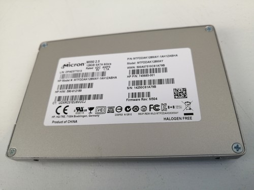 Micron MTFDDAK128MAY 2,5" 128GB Desktop Laptop SSD SATA
