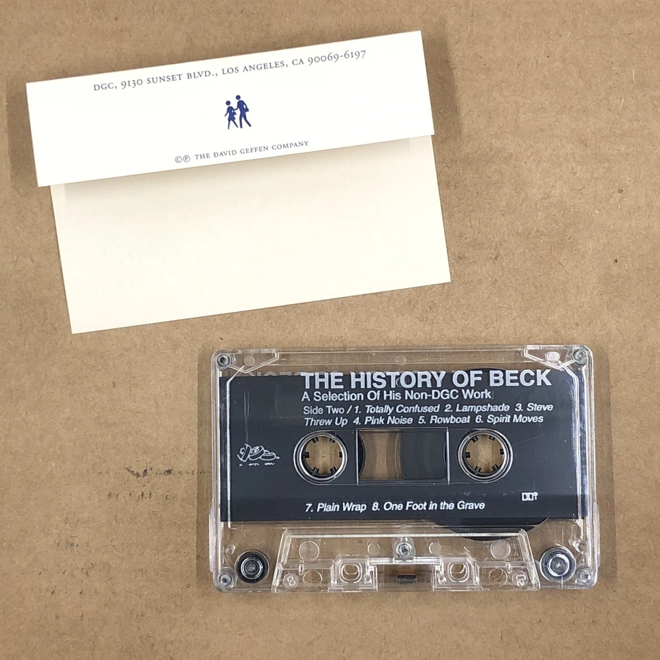 BECK HANSEN Cassette Tape 90s Folk Lo-fi NON DGC WORK PROMO ONLY RELEASE LOSER Foto 4 de 4