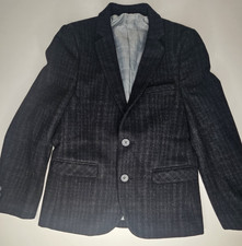SOLOCOTE Boys Notched Collar Wool Blend Blazer Coat Size Youth 10