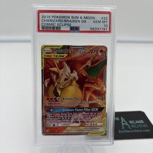Charizard and Braixen GX Psa 10 | eBay