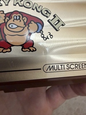 SUPER CLEAN Nintendo Game & Watch Donkey Kong II 2 - Multi Screen