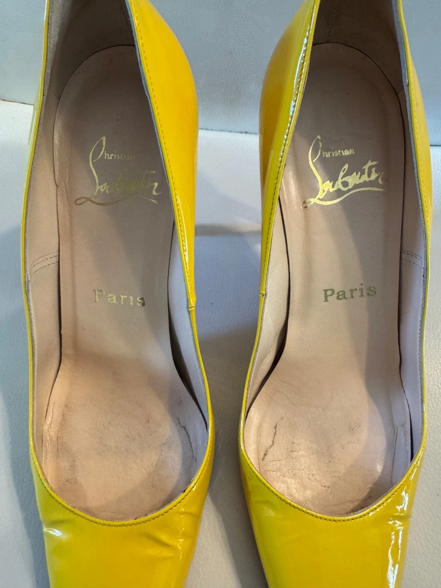 Christian Louboutin Yellow Heels for Women for sale | eBay