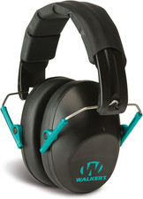 Walkers Low Profile Adult Lightweight Foldable Hearing Protection 22dB Ear Muffs